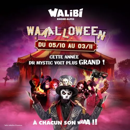 WAAAlloween 2024 visuel clé